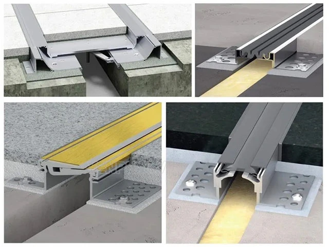 Lắp nẹp khe co giãn lát gạch trong quá trình thi công công trình