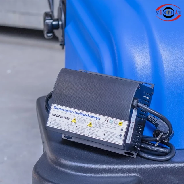 Xe quét rác đẩy tay mini chạy ắc quy Kumisai KMS-690 3