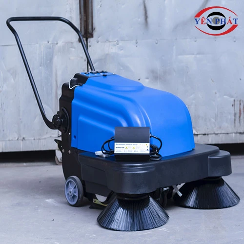 Máy quét rác đường đẩy tay mini chạy bằng ắc quy AS-690 3