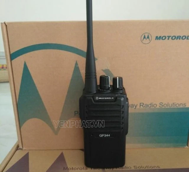 máy bộ đàm GP 344 được nhiều đơn vị ưu chuộng