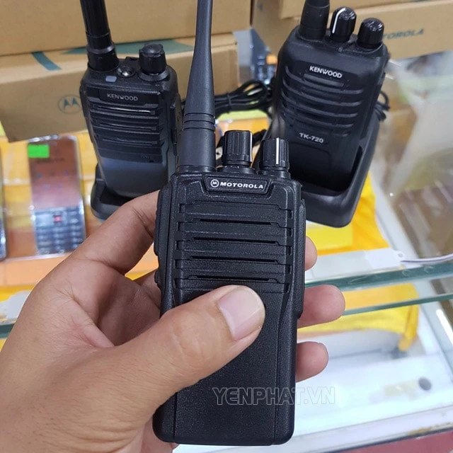 bộ đàm Motorola GP 344 có thiết kế bộ đàm nhỏ gọn