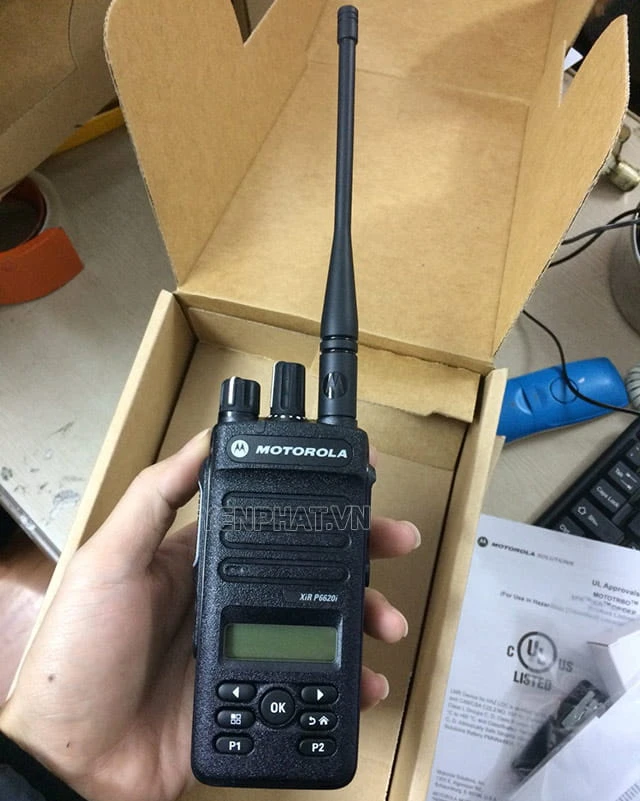 Motorola XIR P6620i với nhiều tính năng hiện đại khác