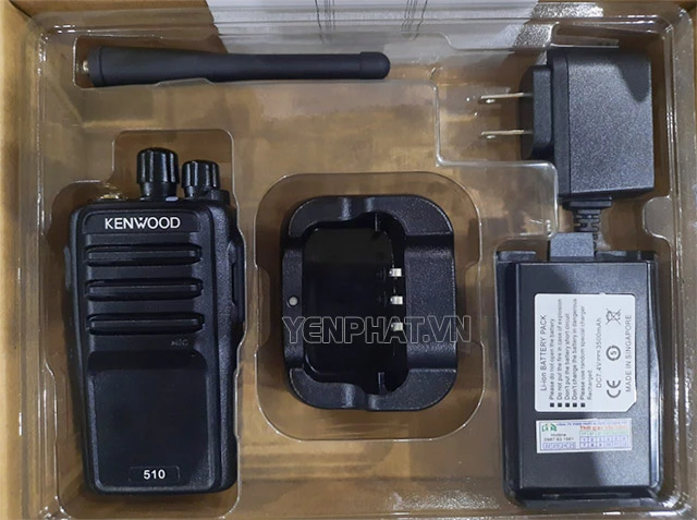Bộ phụ kiện máy Kenwood TK 510 đa dạng