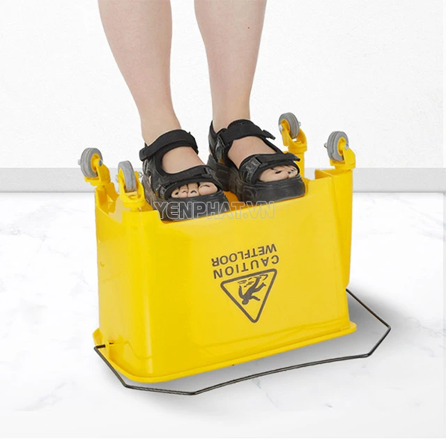Xe dọn vệ sinh vắt móp đơn bền