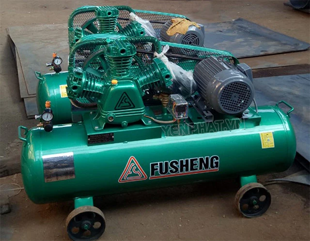 Máy nén khí piston nên được lắp đặt, sử dụng tại nền phẳng, không gian thông thoáng