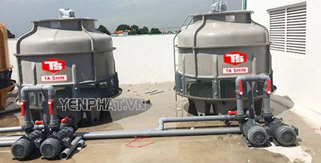 Máy bơm nước Teco 5HP HVP380-13.7 40 là thiết bị cấp nước cho hệ thống giải nhiệt