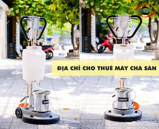 Cho thuê máy chà sàn