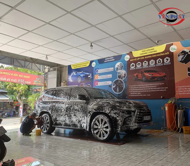 Địa điểm rửa xe ô tô quận 7