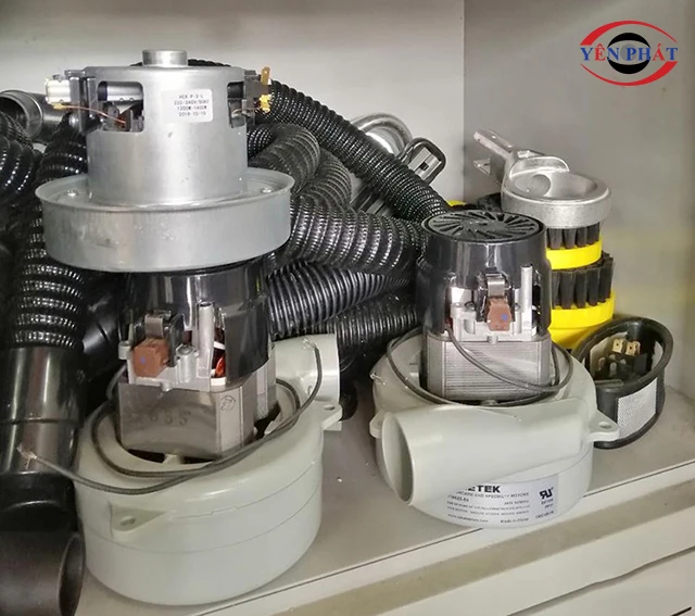 Kiểm tra motor máy chà sàn