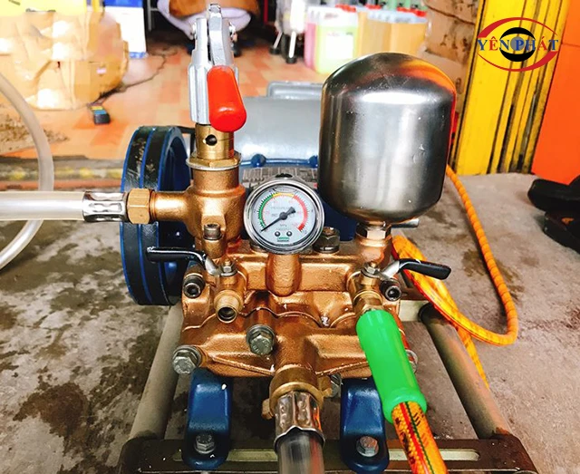 Lắp máy rửa xe dây đai