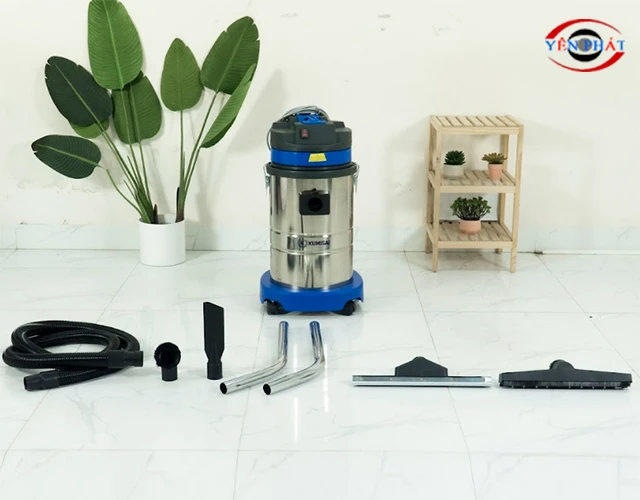 Máy hút bụi công nghiệp Kumisai KMS30A và phụ kiện 