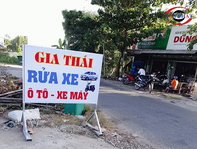 30+ Bảng hiệu rửa xe máy: Đẹp, Nổi bật, Ấn tượng nhất