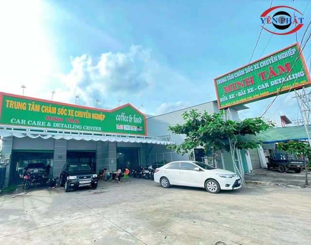 Biển hiệu rửa xe đẹp