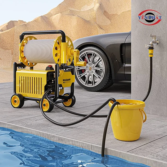 Nguồn nước cấp cho máy rửa xe