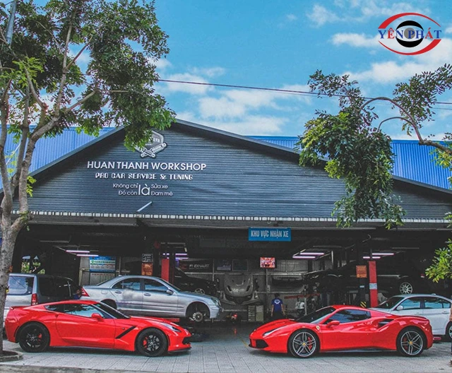 Rửa xe Đà Nẵng Huân Thành Workshop