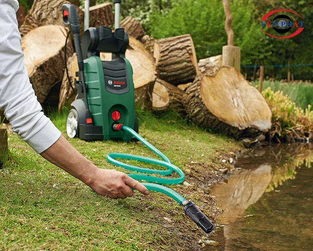 Nguồn nước cấp cho máy rửa xe không đảm bảo