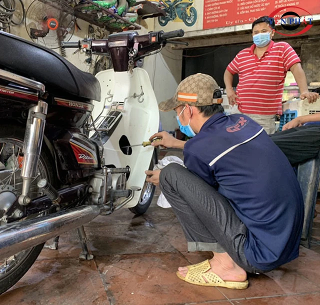 Sửa động cơ bị ngấm nước