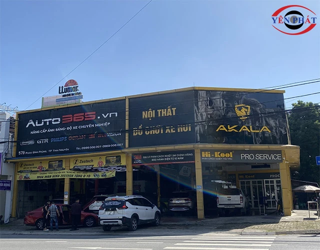 Rửa xe tại Thái Nguyên