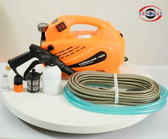 6+ Máy rửa xe không chổi than: Chạy Êm, Lực Rửa Mạnh,