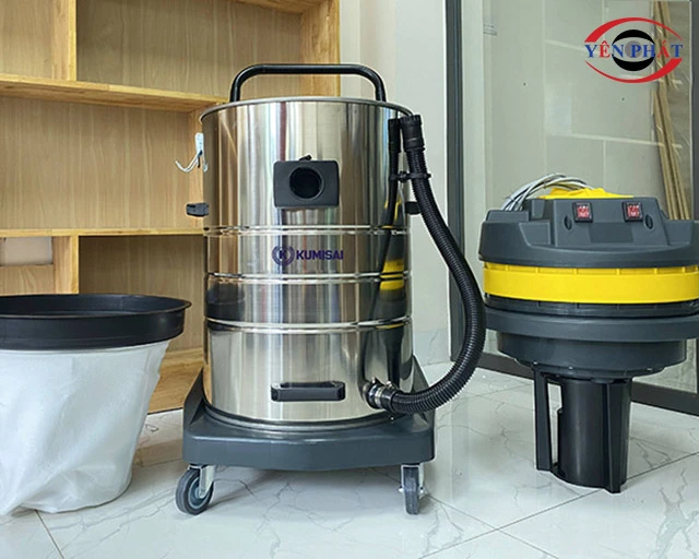 Túi lọc và đầu máy hút bụi công nghiệp Kumisai KMS70