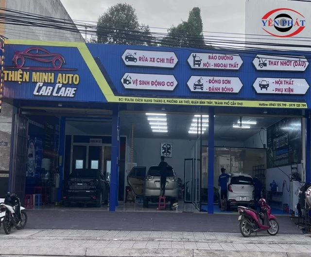 tiệm rửa xe THIỆN MINH AUTO CAR CARE