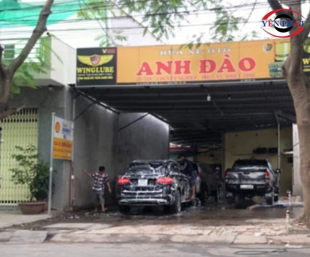 Tiệm rửa xe Anh Đào