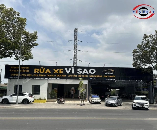 Tiệm rửa xe Vì Sao