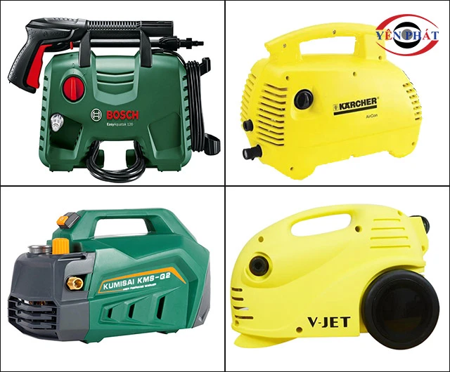 Yên Phát cung cấp máy rửa xe tự hút nước chất lượng