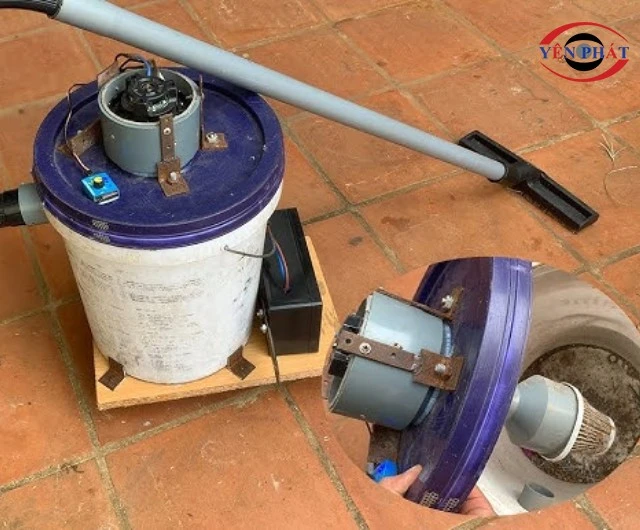 6 Bước chế máy hút bụi công nghiệp: Nhanh, Đơn giản tại nhà