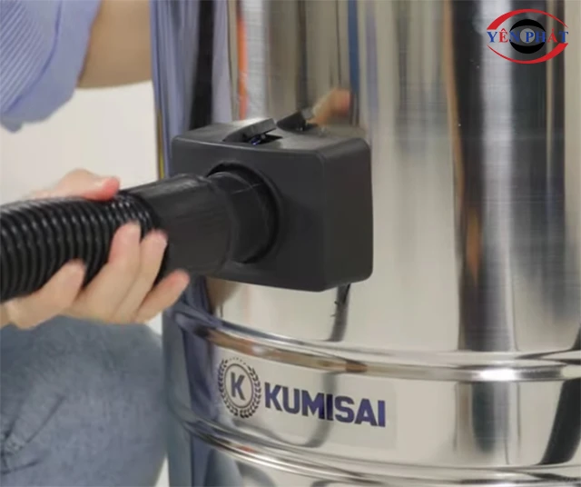 Kết nối phụ kiện máy hút bụi Kumisai KMS602H