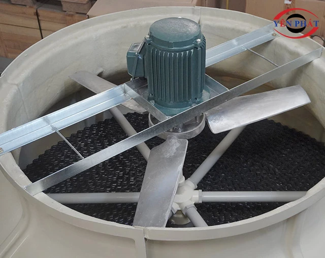 Motor và cánh quạt tháp giải nhiệt Kumisai KMS 100RT