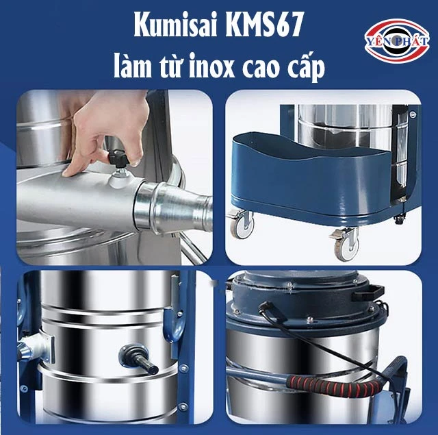 Kumisai KMS67 làm từ inox cao cấp
