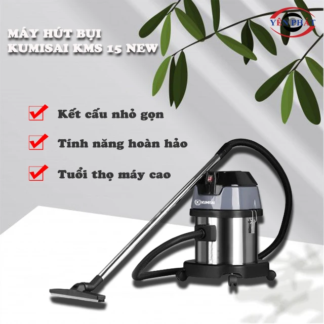 Máy hút bụi Kumisai KMS 15 New 