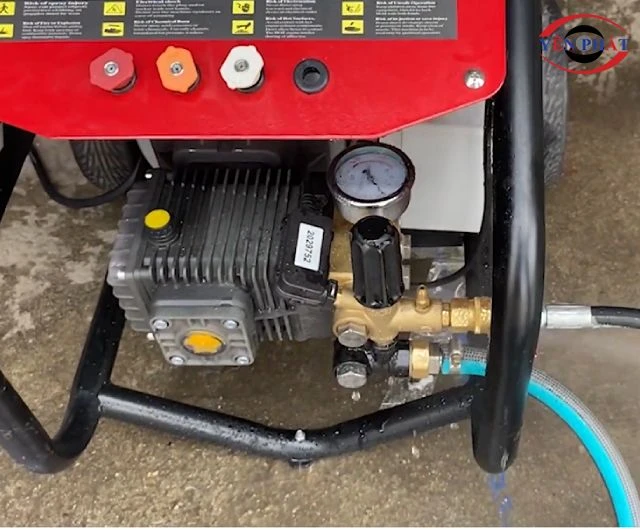 máy rửa xe bị rò nước