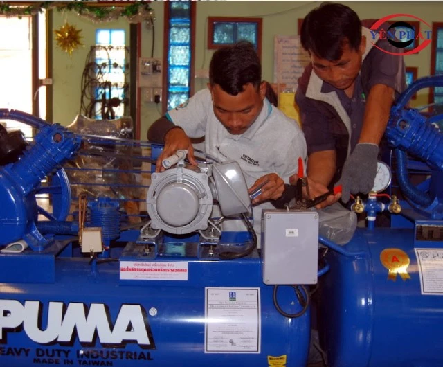 Quy trình bảo dưỡng máy nén khí Piston chuẩn xác nhất