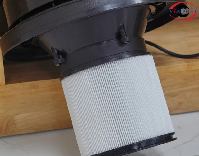 Bộ lọc Hepa cho hiệu quả lọc tới 99,98%