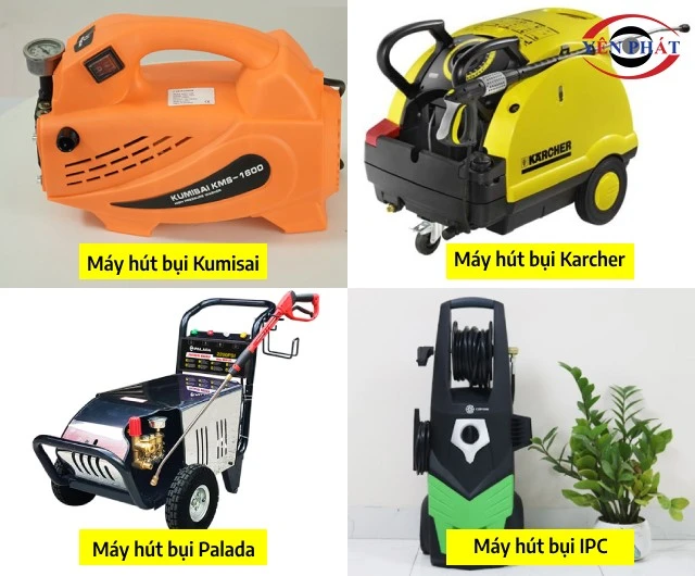 Các thương hiệu máy rửa xe lớn