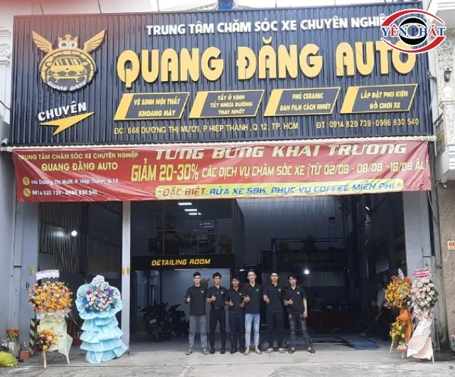 Tiệm rửa xe QUANG ĐĂNG AUTO