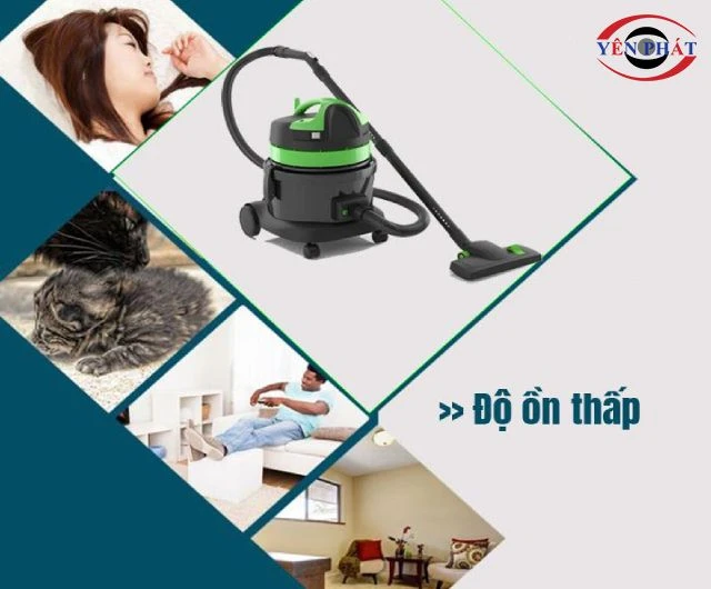 Máy hút bụi có độ ồn thấp
