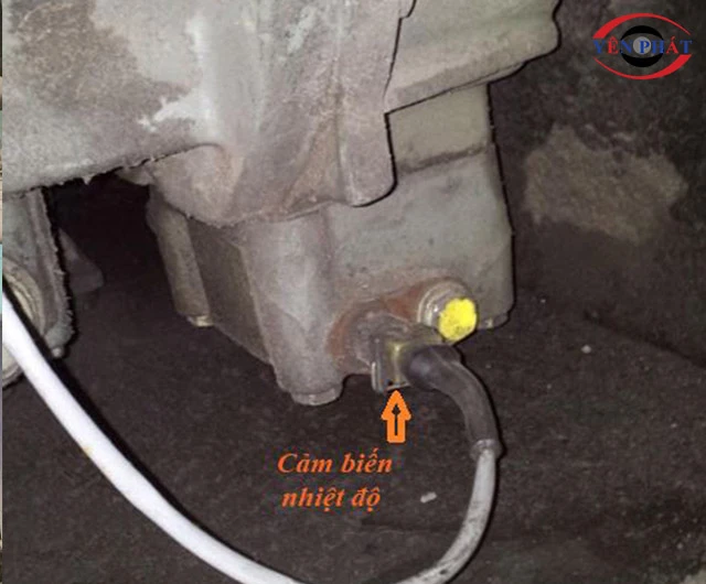 Phần cảm biến nhiệt bị hỏng