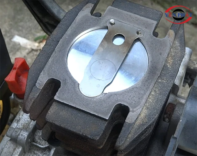 Lưỡi gà máy nén khí cấn cát