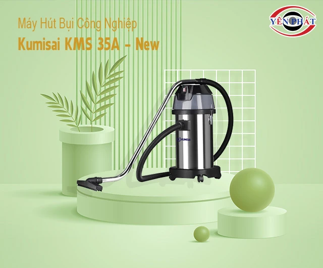 máy hút bụi công nghiệp Kumisai KMS 35A - New