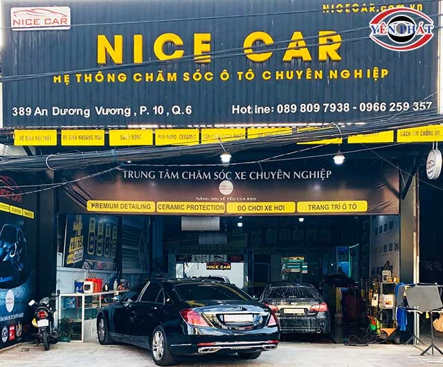 tiệm rửa xe Nice car