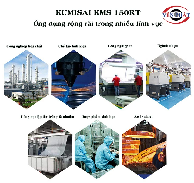 Ứng dụng tháp giải nhiệt vuông Kumisai KMS 150RT