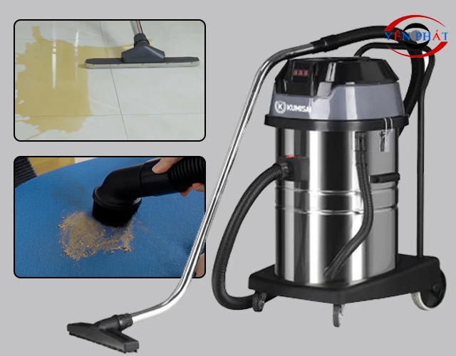 Chức năng máy hút bụi công nghiệp Kumisai KMS 80A-New