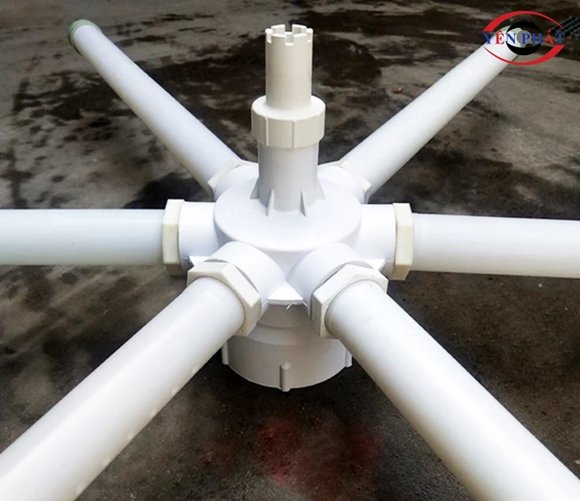 Đầu chia và ống phun nước Tháp giải nhiệt Kumisai KMS 20RT