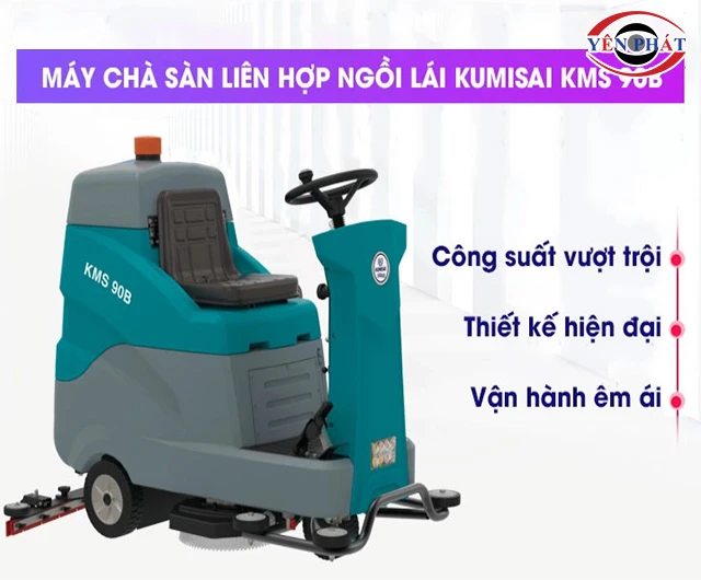 máy chà sàn Kumisai KMS 90B hiệu suất cao