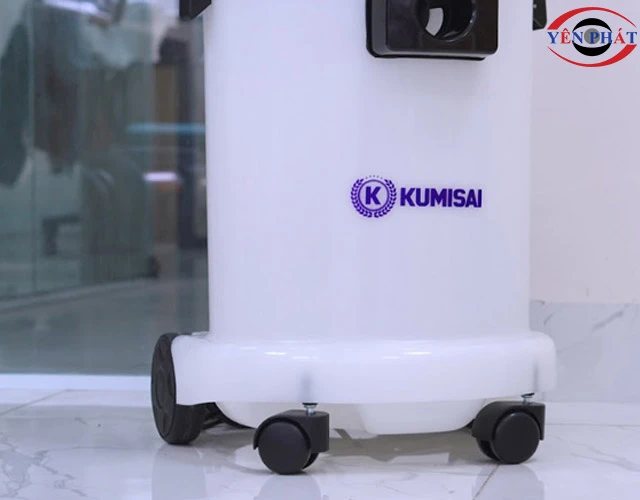 Máy hút bụi Kumisai KMS 30S thùng nhựa vàng chính hãng