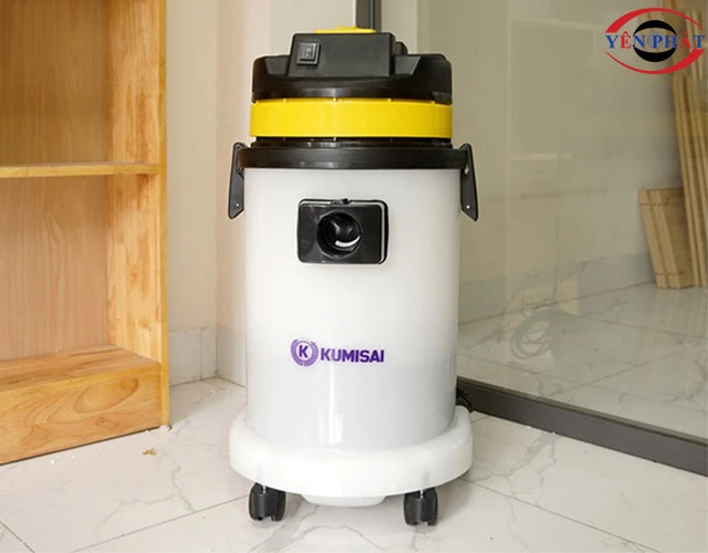 Máy hút bụi Kumisai KMS 30S thùng nhựa vàng giá rẻ