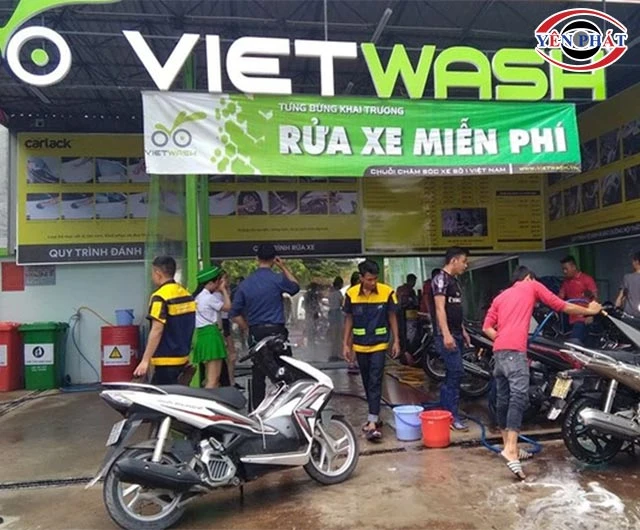 Tiệm rửa xe Vietwash